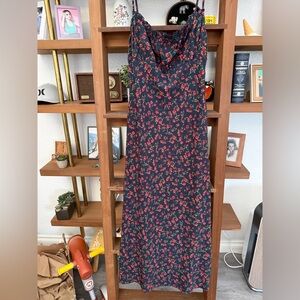 Floral Spaghetti Strap Dress